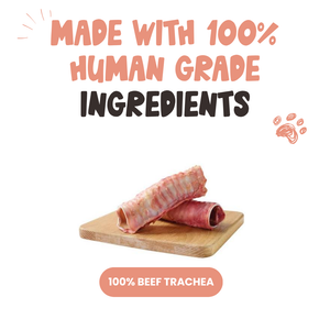 Beef Trachea Dog Treats