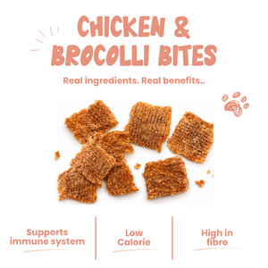 Chicken & Broccoli Bites Dog Treats