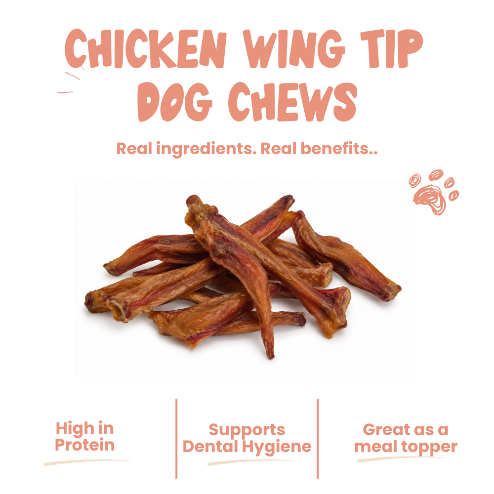 Chicken Wing Tip Dog Chews