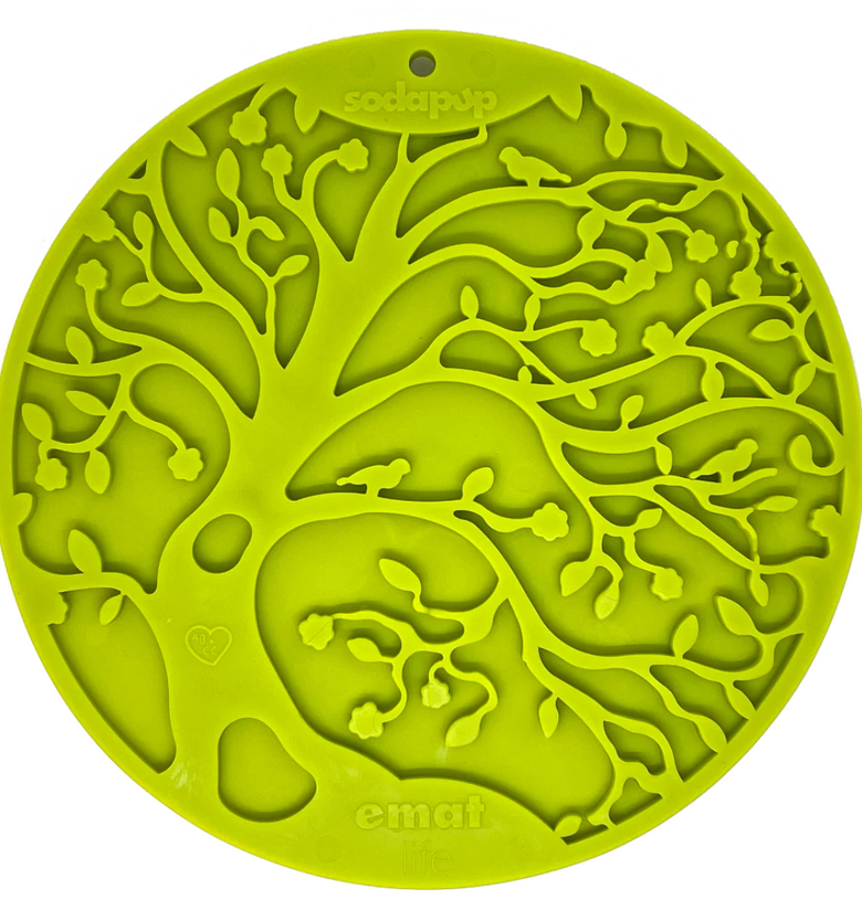 Tree of Life Lick Mat with suction cups