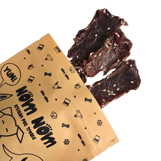 Healthy Dog Treats - Buffalo and Sesame Chips