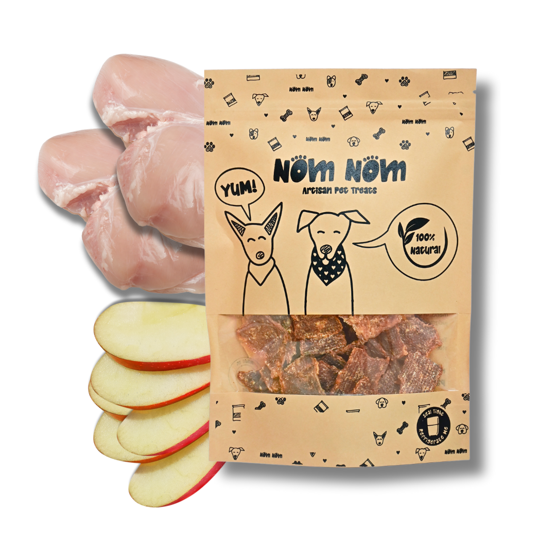 XL Pack of Dog Treats - Chicken & Apple Bites