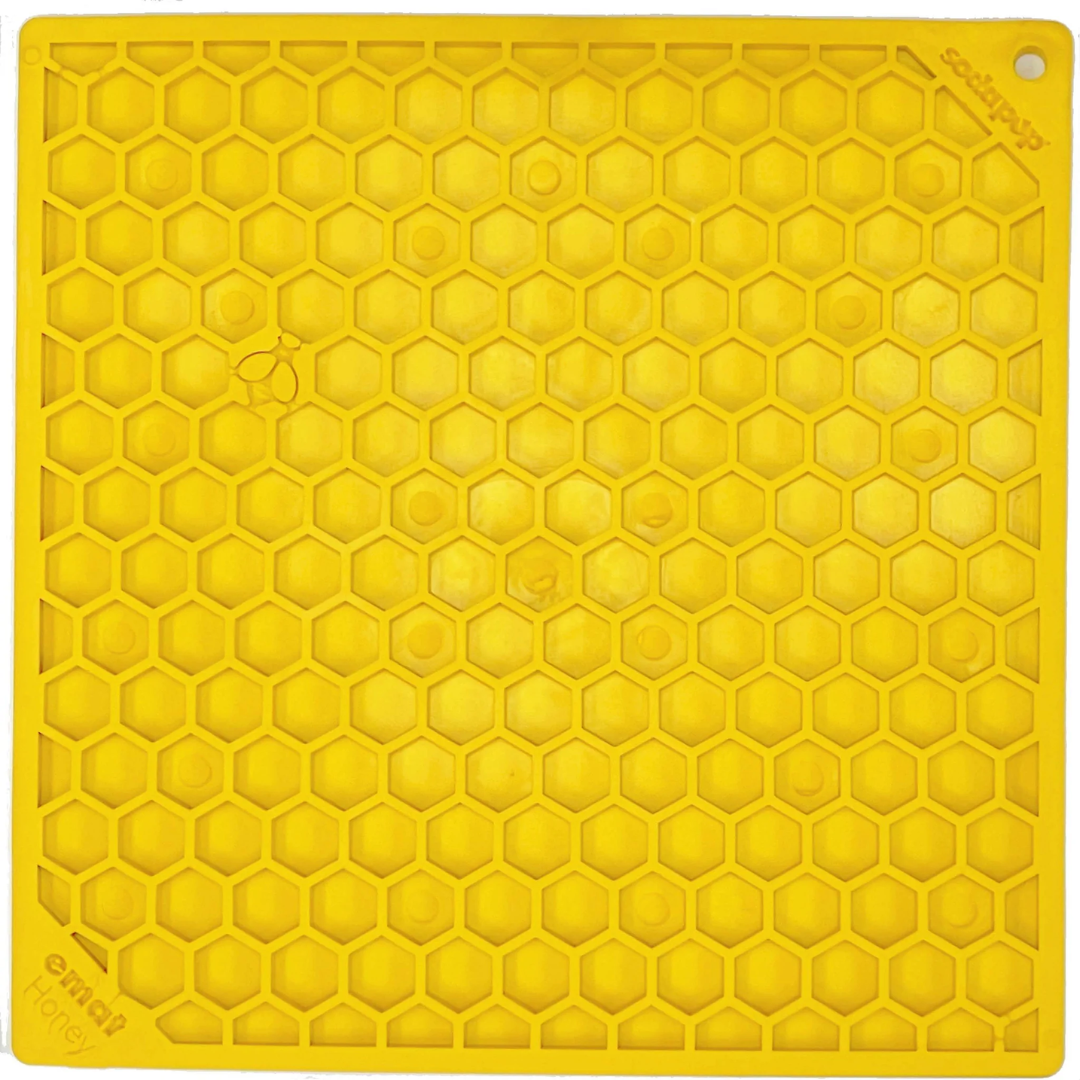 honeycomb lick mat