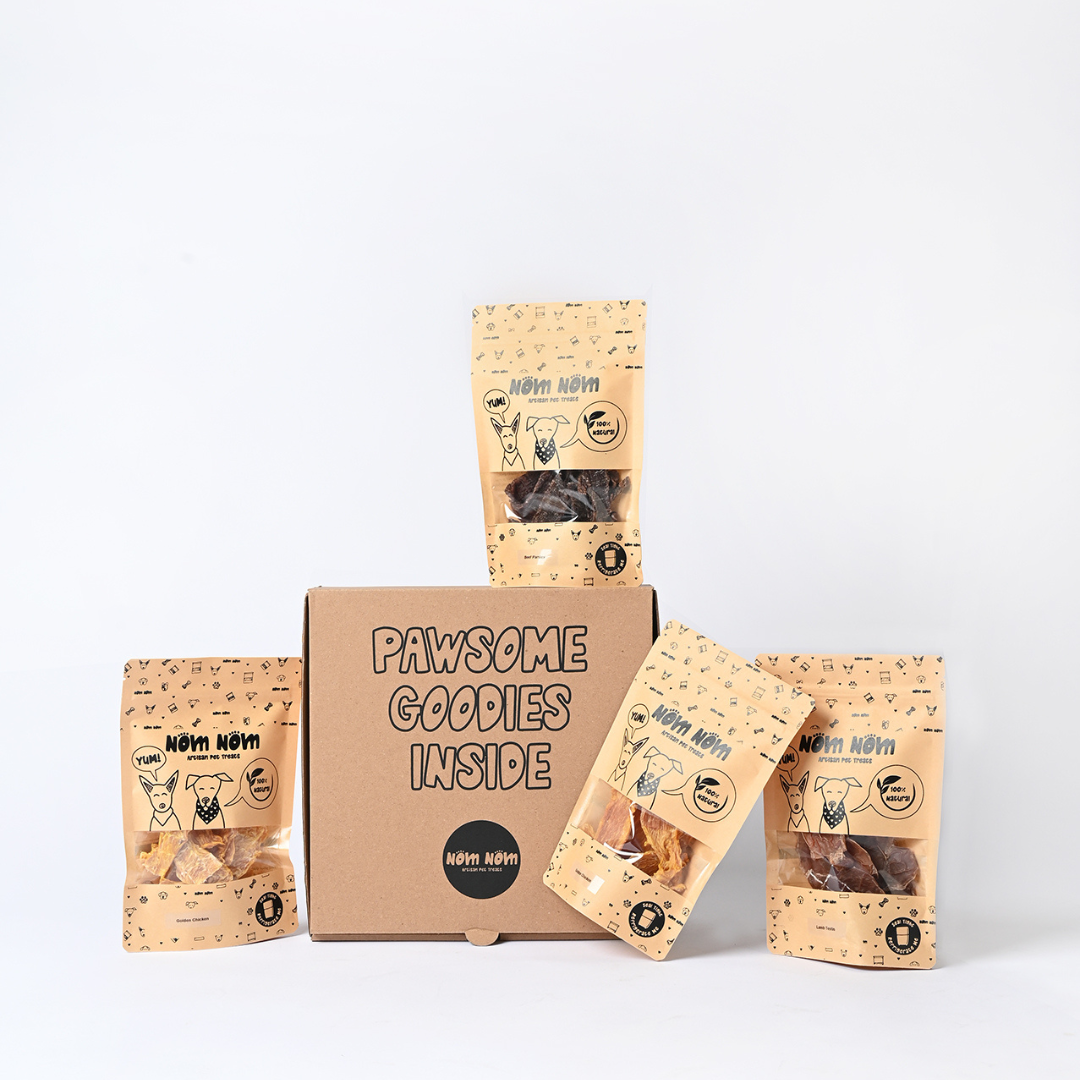 Monthly Dog Subscription Box Dubai Nom Nom pets treat Nom Nom Pet